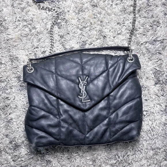 Saint Laurent Puffer Crossbody Bag - Picture 1 of 16